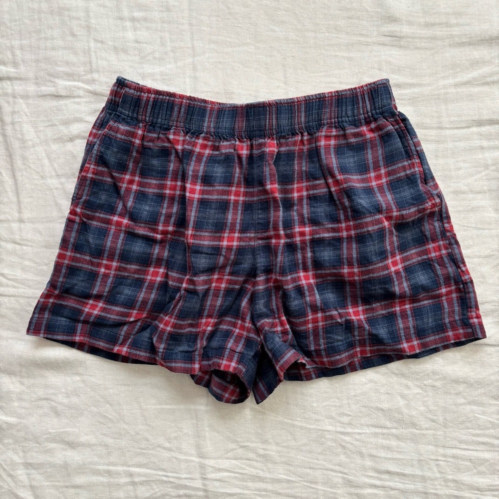 Uniqlo Plaid Pajama Shorts